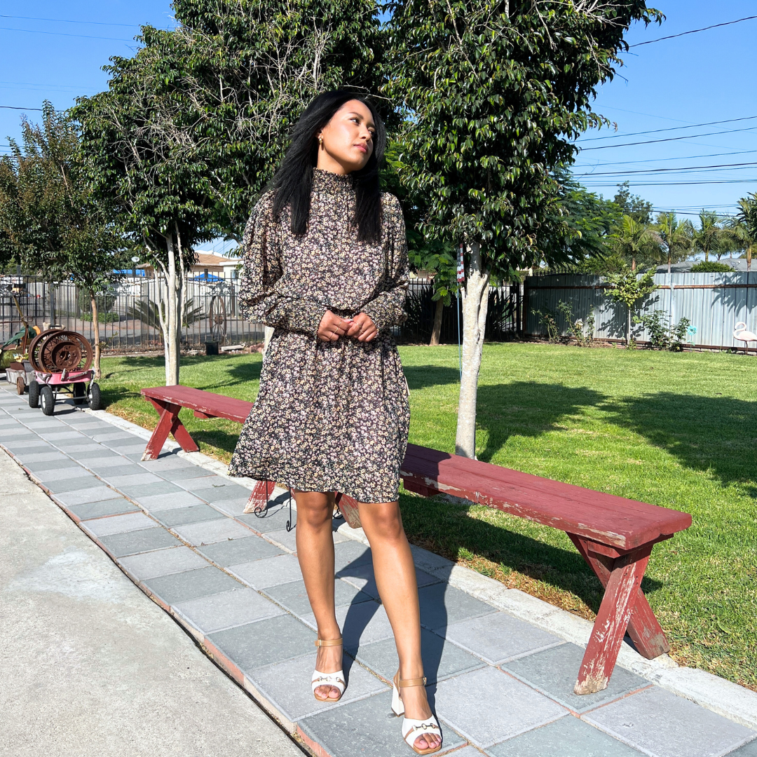 ワンピース Her lip to Dahlia Belted Dress Ssize Dahlia Belted Dress（ワンピース）｜Her lip to（ハーリップ